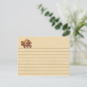 ジンジャーブレッドクッキーレシピカード ポストカード (スタンド正面)