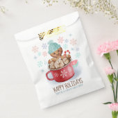 ジンジャーブレッドクッキー&ココアハッピーホリデー フェイバーバッグ (封をした状態)