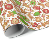 ジンジャーブレッドクッキー ラッピングペーパー (ロールコーナー)