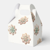 ジンジャーブレッドクリスマスクッキー誕生日お気に入りボックス フェイバーボックス (裏面サイド)