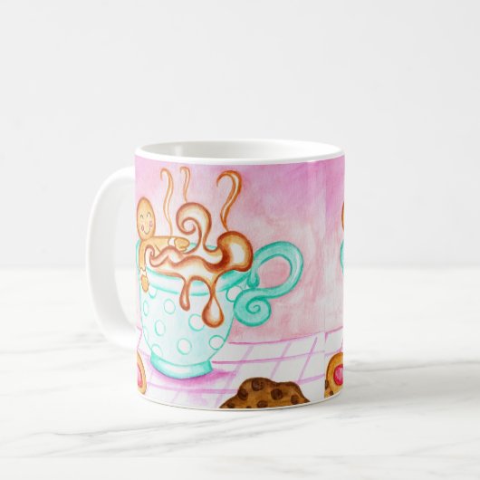 ジンジャーブレッドクリスマスコーヒーマグ コーヒーマグカップ (正面左)