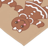 ジンジャーブレッドクリスマステーブルランナー ショートテーブルランナー (コーナー)