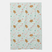 ジンジャーブレッドクリスマス キッチンタオル (縦)