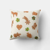 ジンジャーブレッドクリスマス クッション (裏面)