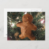 ジンジャーブレッドクリスマス シーズンポストカード (正面/裏面)