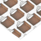 ジンジャーブレッドケーキスライスクリスマスベーキングホリデー テーブルクロス (アングル)