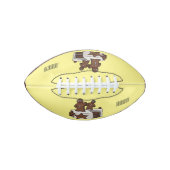 ジンジャーブレッドケーキ漫画イラストレーション アメリカンフットボール (正面)