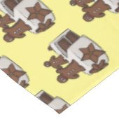 ジンジャーブレッドケーキ漫画イラストレーション テーブルクロス (アングル)