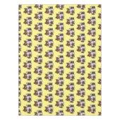 ジンジャーブレッドケーキ漫画イラストレーション テーブルクロス (正面)