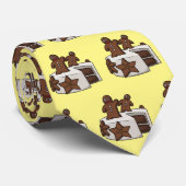 ジンジャーブレッドケーキ漫画イラストレーション ネクタイ (ロール)