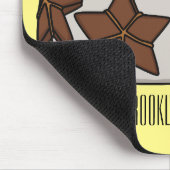 ジンジャーブレッドケーキ漫画イラストレーション マウスパッド (コーナー)