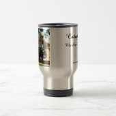 ジンジャーブレッドコテージとプライド- Martha's Vineヤード トラベルマグ (中央)