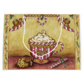 ジンジャーブレッドコーヒー抱き枕 ラージペーパーバッグ (正面)