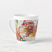 ジンジャーブレッドサプライズラテマグ カフェラテマグ (左アングル)