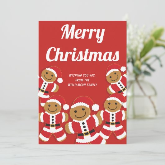 ジンジャーブレッドサンタ ホリデー クリスマス (スタンド正面)