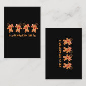 ジンジャーブレッドチア ノートカード (正面/裏面)