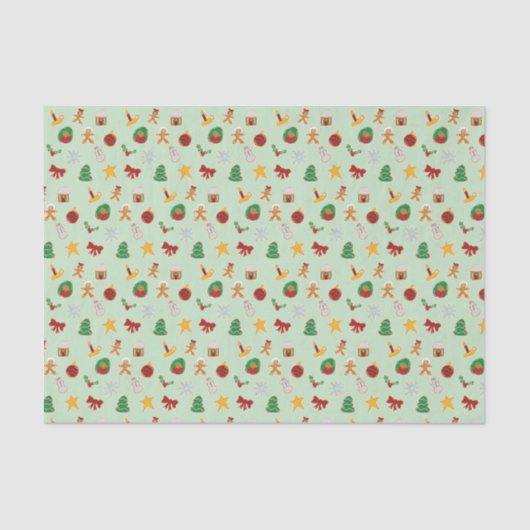 ジンジャーブレッドティッシュペーパー 薄葉紙 (正面)