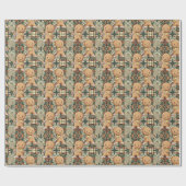 ジンジャーブレッドテニスグランドスラム🎾🎄 ラッピングペーパー (フラット)