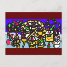 ジンジャーブレッドテーマパーククリスマス