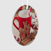 ジンジャーブレッドトナカイCookie オーナメント (正面)