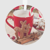 ジンジャーブレッドトナカイCookie オーナメント (裏面)