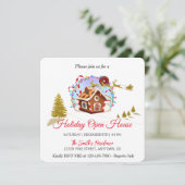 ジンジャーブレッドハウスとゴールドサンタクロースのホリデーシーズンC シーズンカード (スタンド正面)