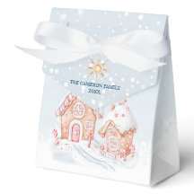ジンジャーブレッドハウスのサンタクロースのクリスマスお菓子箱