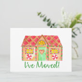 ジンジャーブレッドハウスの新住所のお知らせ 招待状 (スタンド正面)