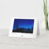 ジンジャーブレッドハウスクリスマスカード シーズンカード (裏面)