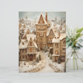 ジンジャーブレッドハウスクリスマススクラップブック紙 (スタンド正面)