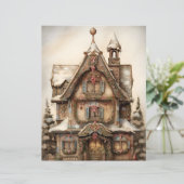 ジンジャーブレッドハウスクリスマススクラップブック紙