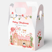 ジンジャーブレッドハウスクリスマスフェイスボックス フェイバーボックス (オープン)