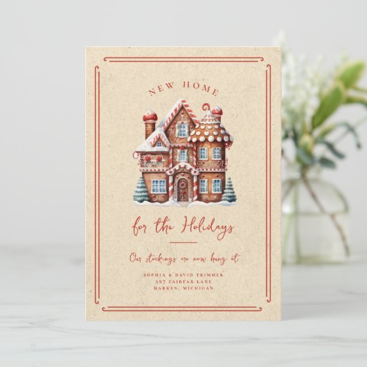 ジンジャーブレッドハウスクリスマス動態発表 招待状 (スタンド正面)