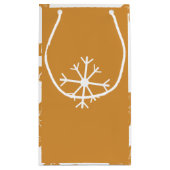 ジンジャーブレッドハウスクリスマス スモールペーパーバッグ (裏面)