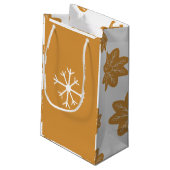 ジンジャーブレッドハウスクリスマス スモールペーパーバッグ (裏面アングル)