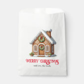 ジンジャーブレッドハウスクリスマス フェイバーバッグ (正面)