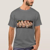 ジンジャーブレッドハウスクリスマス Tシャツ (正面)
