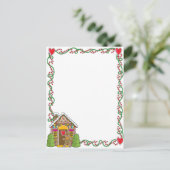 ジンジャーブレッドハウスコーナー ポストカード (スタンド正面)