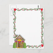 ジンジャーブレッドハウスコーナー ポストカード (正面/裏面)