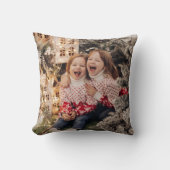 ジンジャーブレッドハウススノーグローブ クッション (正面)