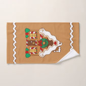 ジンジャーブレッドハウスバスルームのタオルのセット バスタオルセット (ハンドタオル)