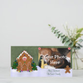 ジンジャーブレッドハウスフォトカード シーズンカード (スタンド正面)