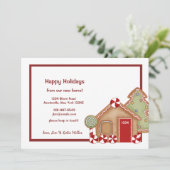 ジンジャーブレッドハウスホリデイムービングアナウンスメント シーズンカード (スタンド正面)