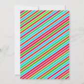 ジンジャーブレッドハウスホリデイ招待状 招待状 (裏面)