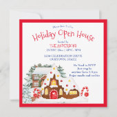 ジンジャーブレッドハウスホリデーオープンハウス 招待状 (正面)