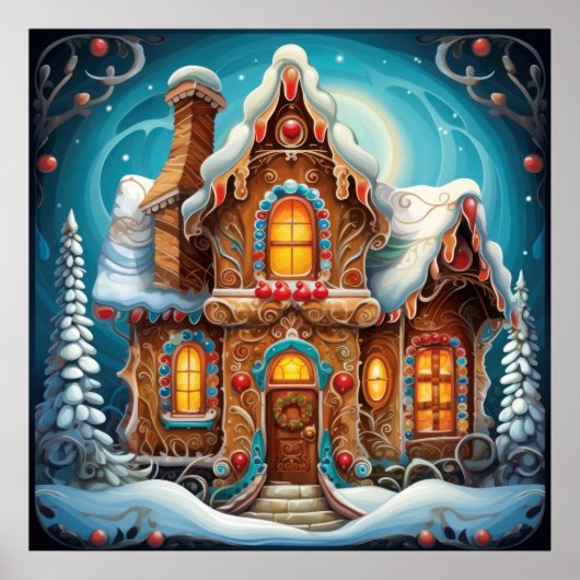 ジンジャーブレッドハウスポスター ポスター (正面)