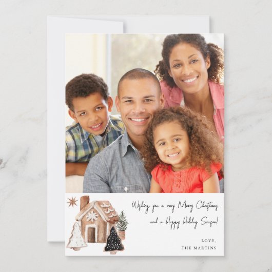 ジンジャーブレッドハウス&クリスマスクッキーVノートフォト (正面)