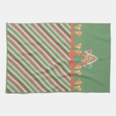 ジンジャーブレッドハウス&ジンジャーブレッドマンズキッチントーウ キッチンタオル (横)