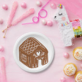 ジンジャーブレッドハウス ペーパープレート (パーティー)