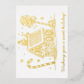 ジンジャーブレッドハウス | ワンフォト 箔シーズンカード (正面)